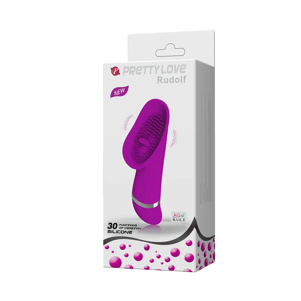 Кліторальний стимулятор Pretty Love Rudolf Sucking Vibrator Purple - фото 7
