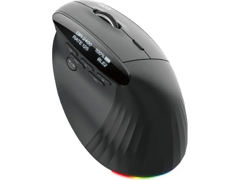 Миша Acer Smart Fit Vertical Black (HP.EXPBG.020) - фото 2