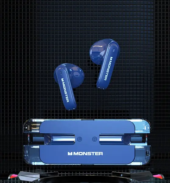 TWS-навушники MONSTER Airmars XKT08 blue - фото 2