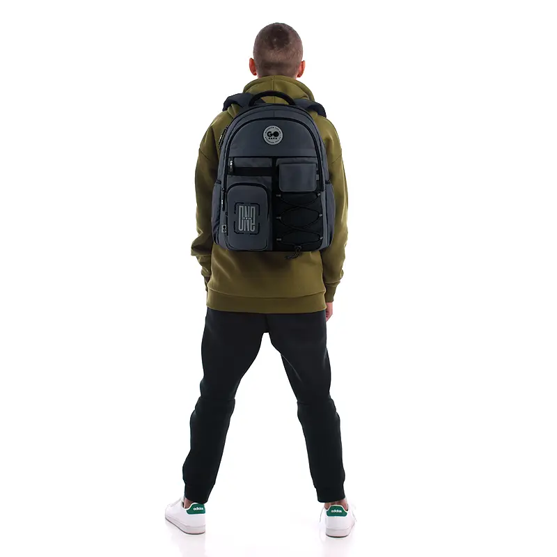 Рюкзак GoPack Education Teens 184 темно-сірий Темно-сірий (GO26-184L-4) - фото 19