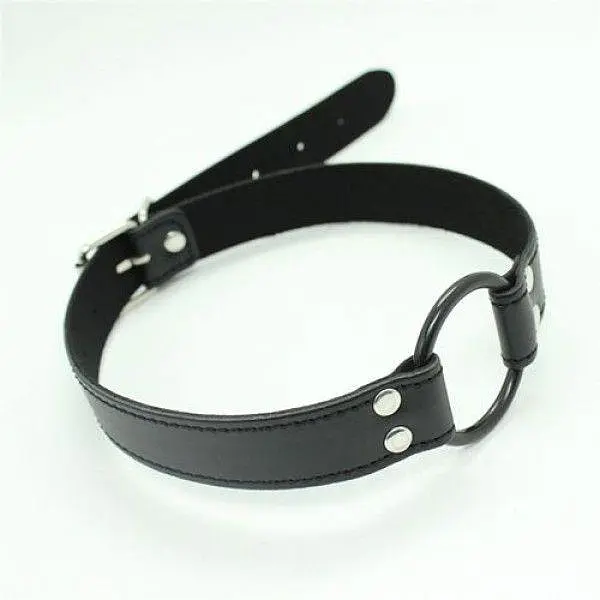 Кляп Toyz4lovers Easy Belt Ring Gag (чорний) - фото 4