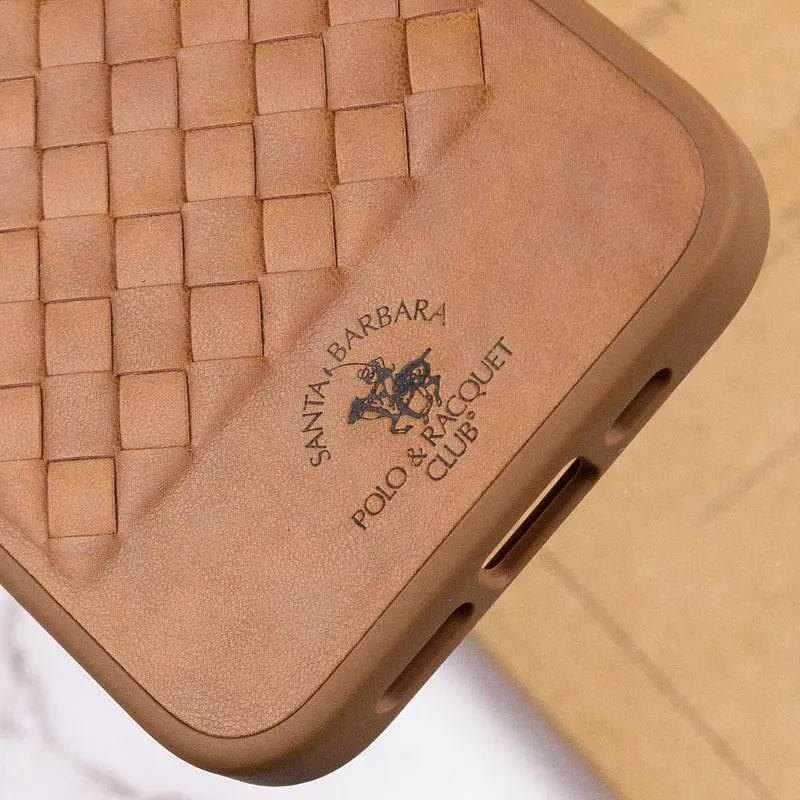 Кожаный чехол Polo Santa Barbara для Apple iPhone 14 Plus (6.7) Brown - фото 6