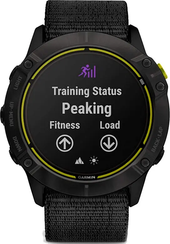 Смарт-годинник Garmin Enduro Carbon Gray DLC Titanium with Black UltraFit Nylon Strap [010-02408-01/11] [78192] - фото 2