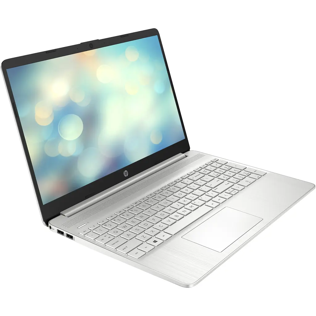 Ноутбук HP 15s-fq5014nq з процесором Intel Core i7-1255U pana la 4.70 GHz, 15.6, Full HD, IPS, 8GB, 512GB SSD, Intel Iris X графікою, DOS, сріблястий - фото 4