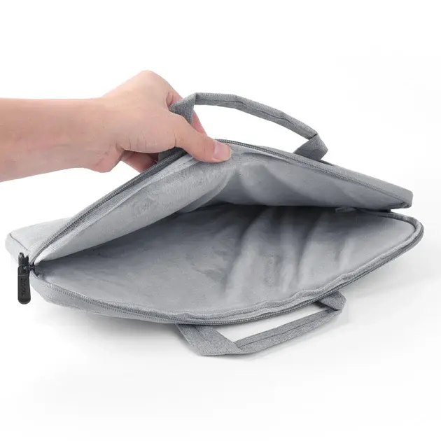 Сумка для ноутбука Hoco GT1 Simple Series Laptop Bag (15.6 inches) Grey - фото 2
