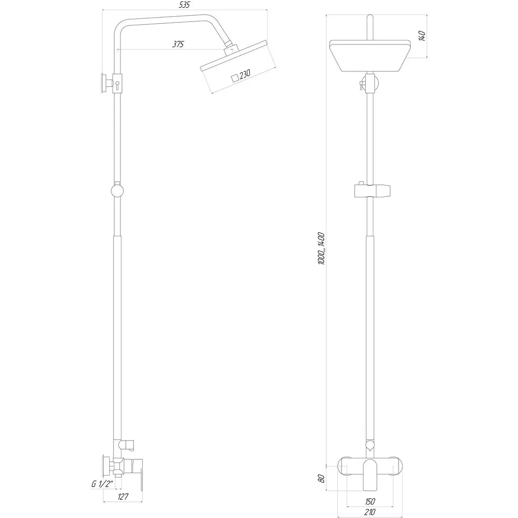 Душова система Globus Lux GLN-0005 - фото 5