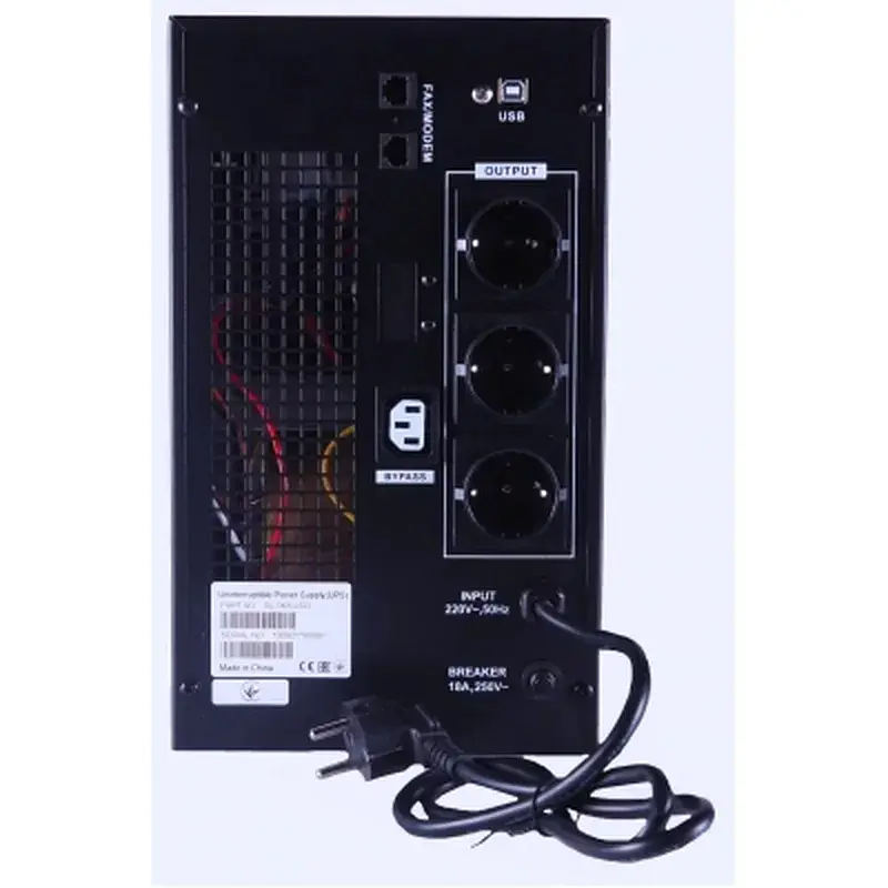 Пристрій безперебійного живлення SVC SL-3KS-LCD 3000VA (SL-3KS-LCD) - фото 4