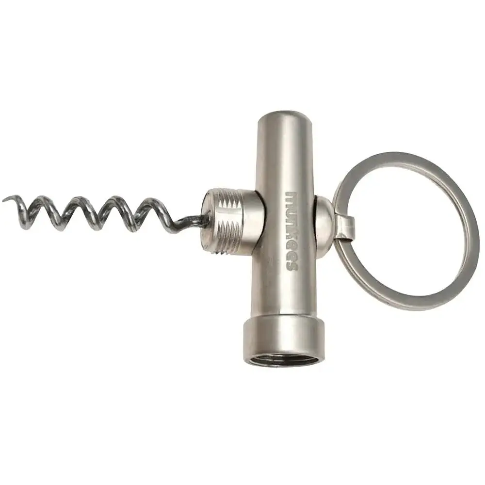 Брелок Munkees Corkscrew Штопор Steel - фото 3