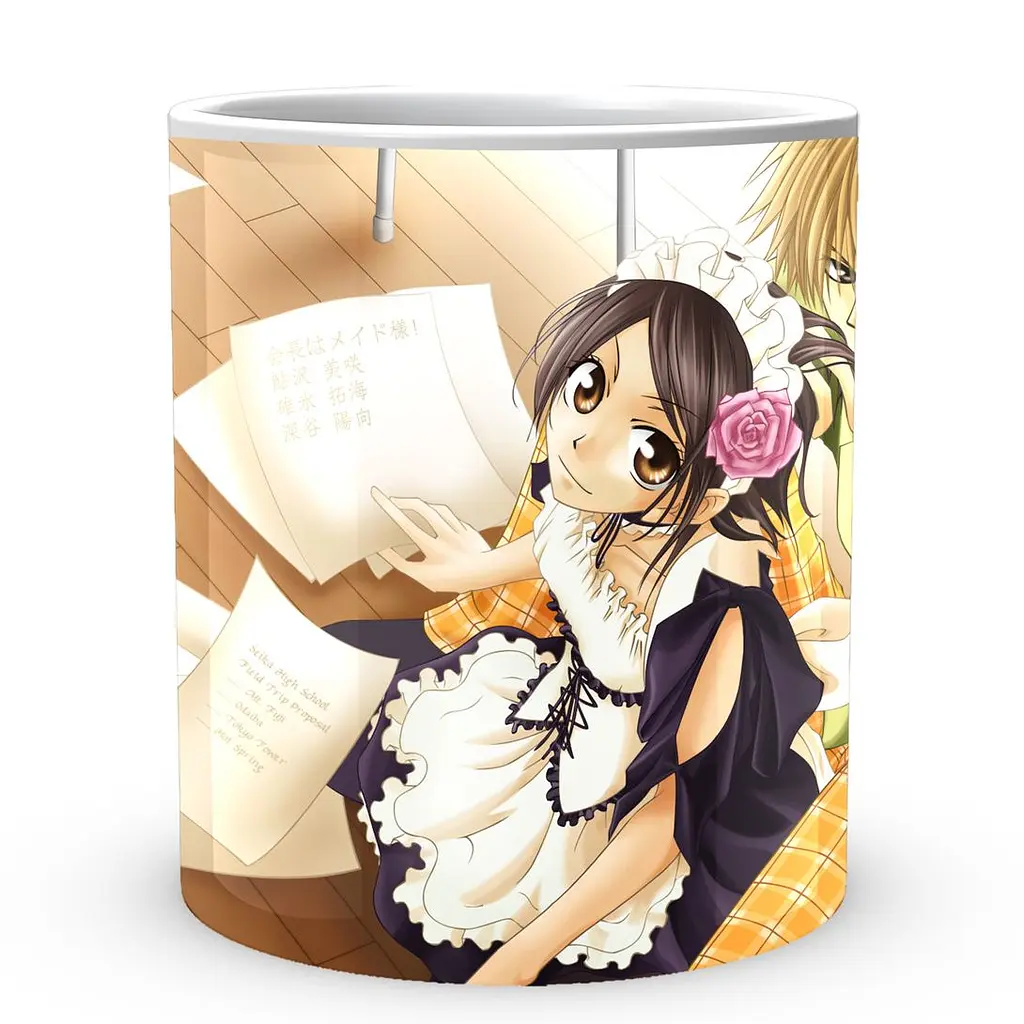 Кухоль GeekLand Kaichou wa Maid-sama Президент студ поради - покоївка! Місакі Такумі KWM 02.05 330 мл білий - фото 2