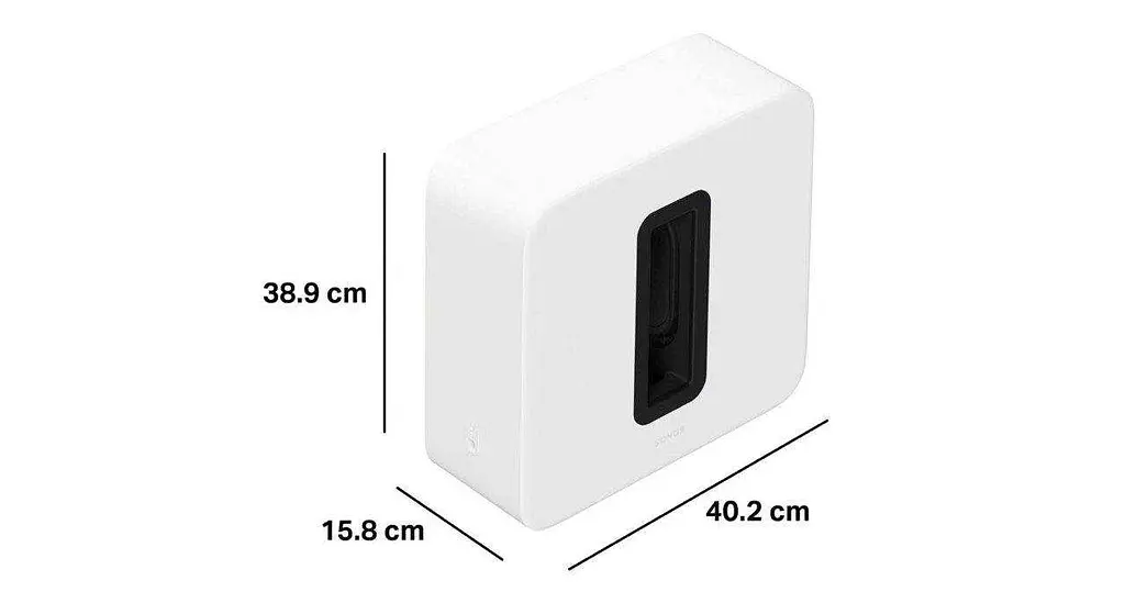 Смарт сабвуфер Sonos Sub 4 White - фото 4