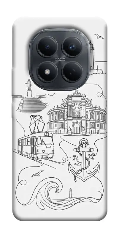 TPU чохол Demsky Odesa spirit для Xiaomi Redmi Note 15 Pro 4G