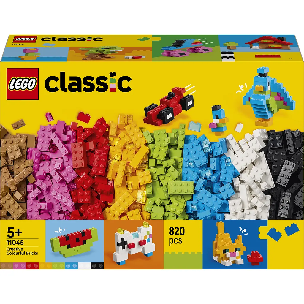 Конструктор LEGO Classic Креативні барвисті кубики (11045) - фото 2