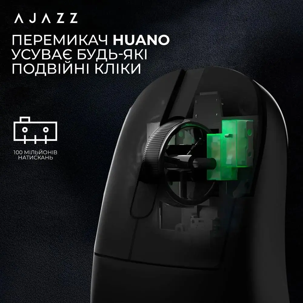 Мышь Ajazz AJ179PRO Black (AJ179-PRO-B) - фото 9