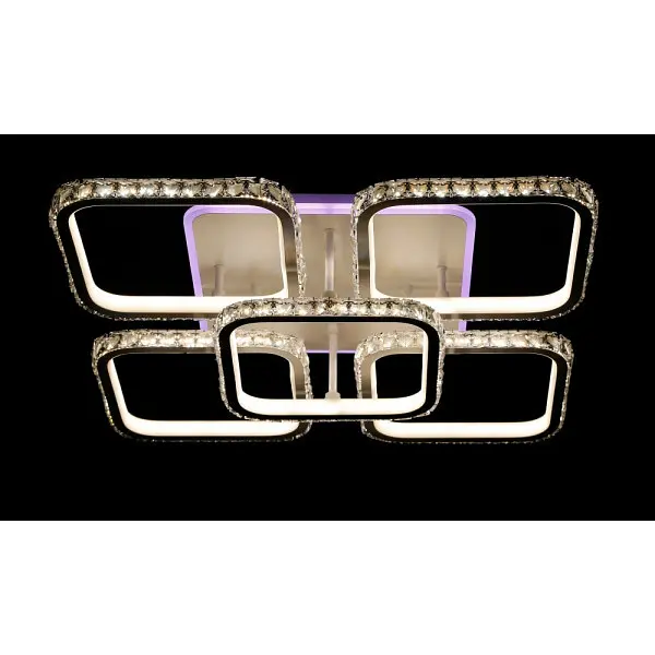 Стельова LED люстра з пультом і нічником Splendid-Ray 30-4023-37 - фото 4
