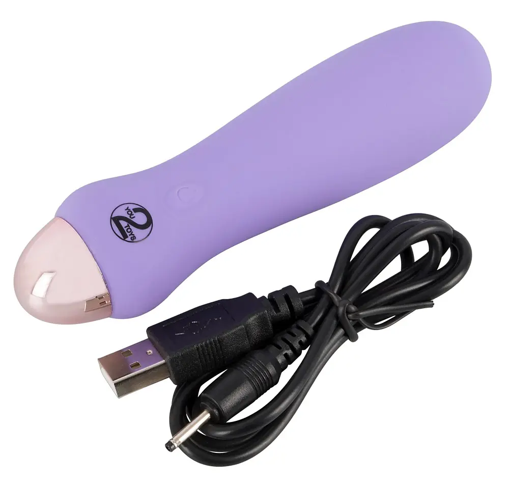 Вібратор Cuties Mini Vibrator 12.5 см фіолетовий - фото 4
