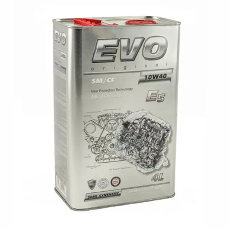 Моторна олива EVO E5 10W-40 SM/CF 4L (E5 4L 10W-40) - фото 3