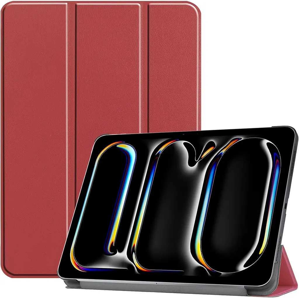 Чохол-книжка BeCover Smart Case для Apple iPad Pro 13" M4 2024 Червоний Wine (711647) - фото 2