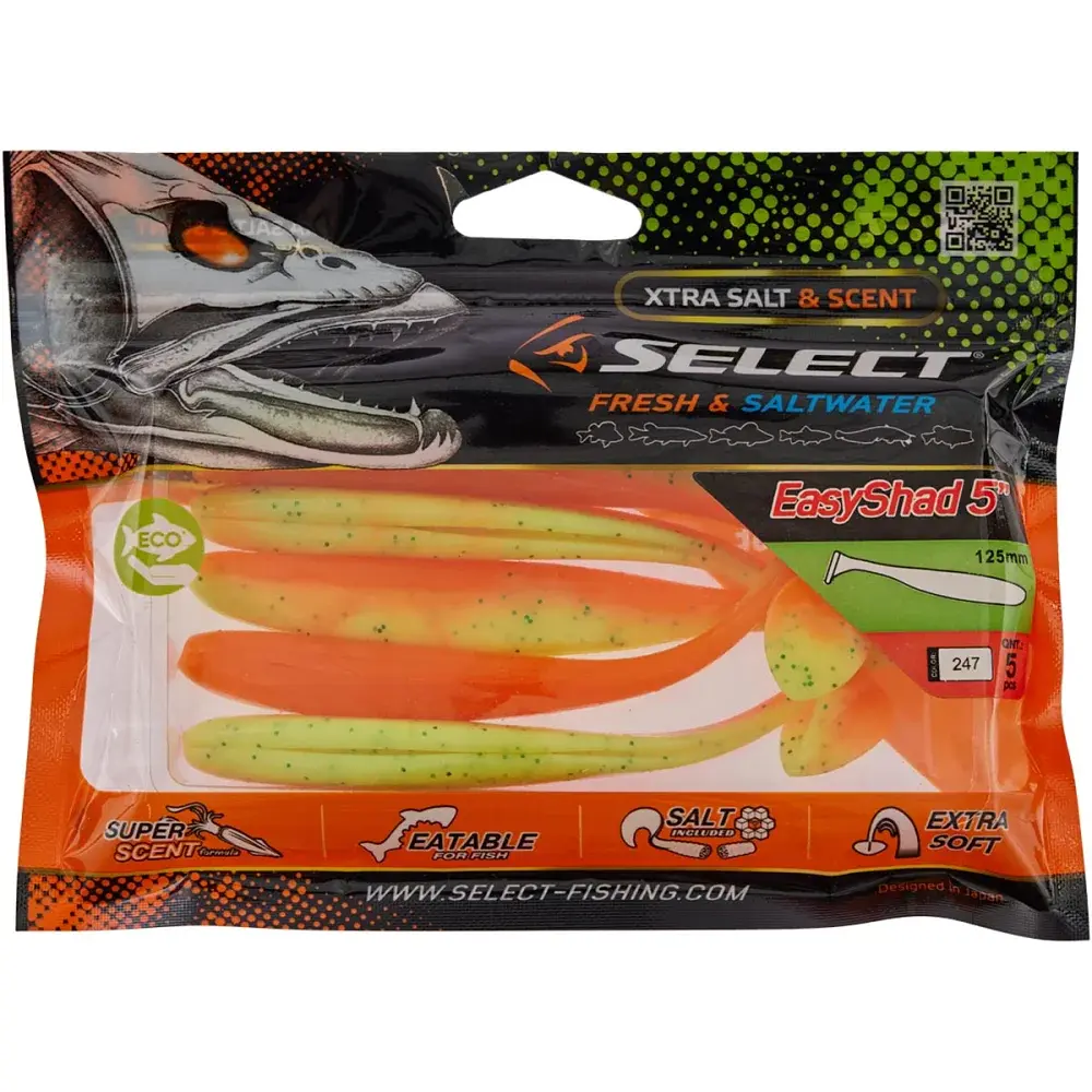 Силікон Select Easy Shad 5" #247 (5 шт/уп) - фото 2