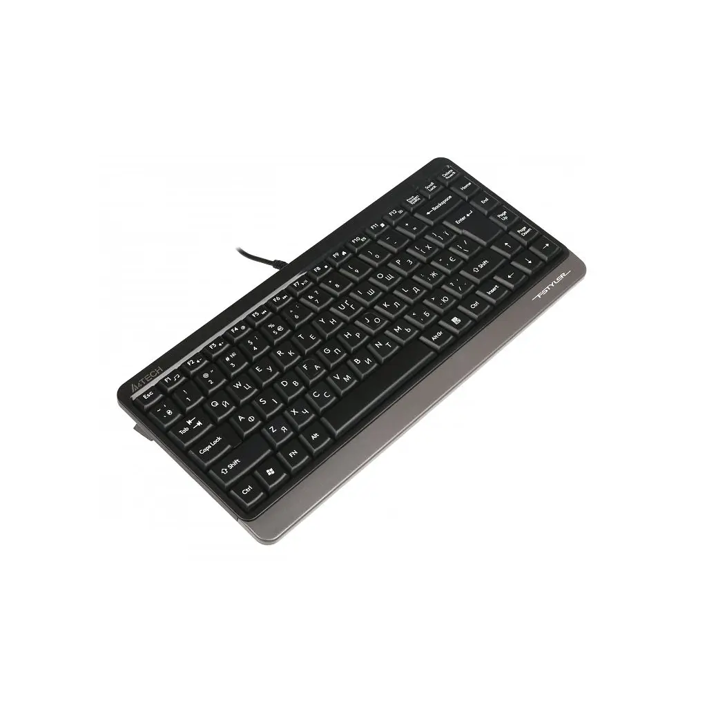 Клавіатура A4Tech FKS11 USB Grey (4711421960458) - фото 4
