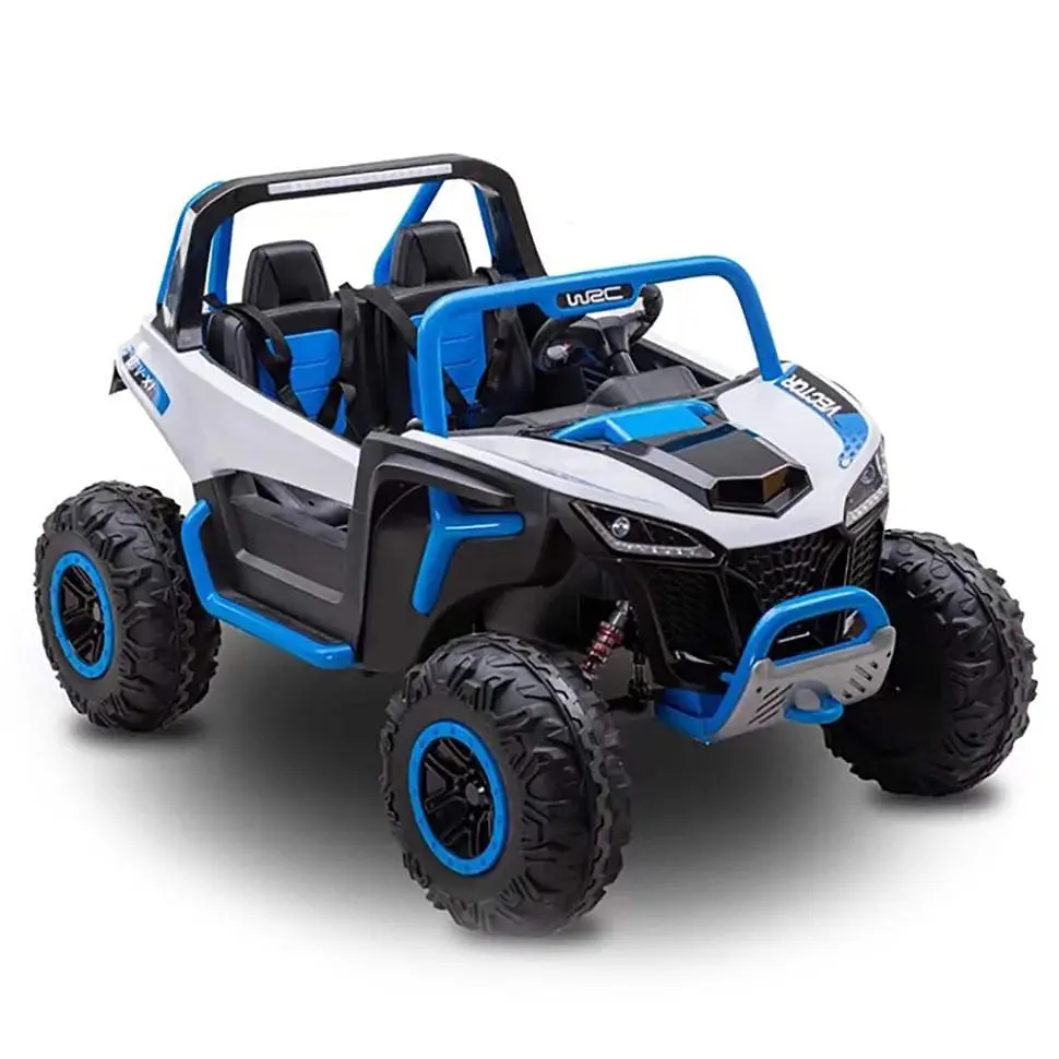 Дитячий електромобіль Bambi джип 2WD 40 кг із пультом Синій (DE-169-E-546)