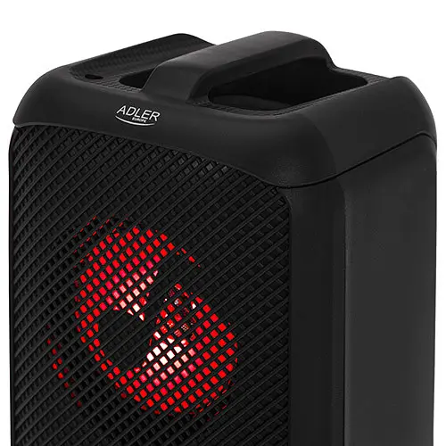 Bluetooth колонка Adler AD 1903 з радіо, караоке, RGB-підсвіткою, акумулятор 1500 мАг Bluetooth колонка - фото 5