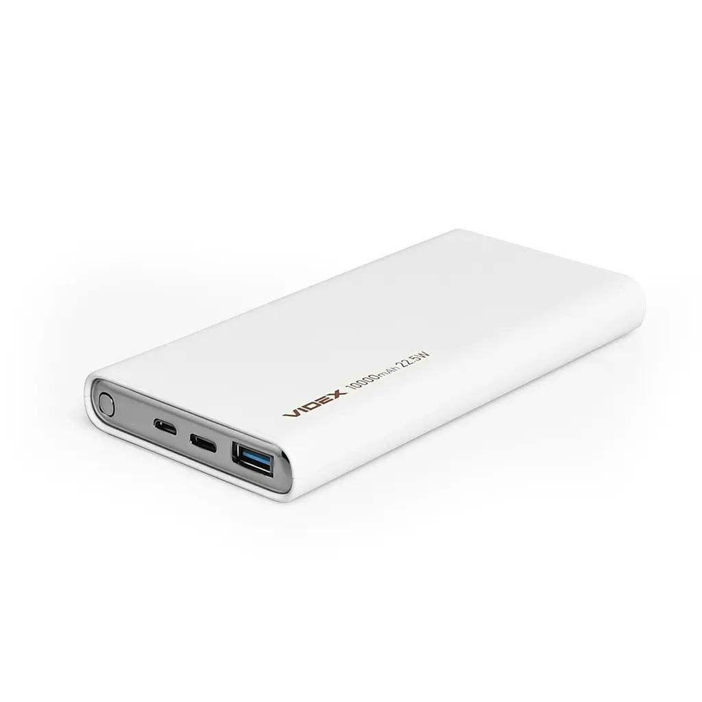 Павербанк 10000mAh VIDEX VPB-310 22.5W White VIDEX (28293-000) - фото 5