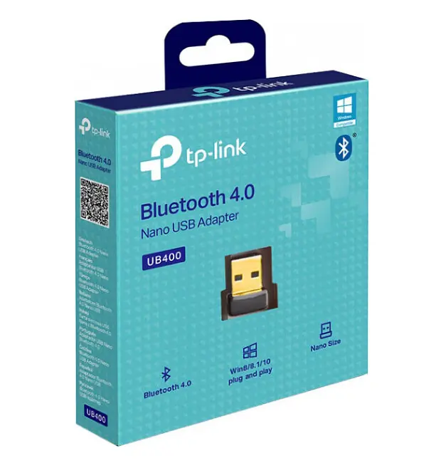 Сетевой адаптер TP-Link UB400 Bluetooth 4.0 Nano - фото 4
