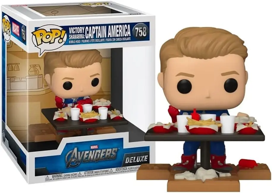 Фігурка Funko POP: Капітан Америка Діорама Переможна Шаурма з фільму Месники - фото 3