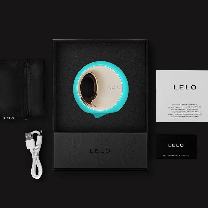 Вібратор Lelo Ora 3 для клітора, імітатор кунілінгуса, 8.35 см мятний - фото 5