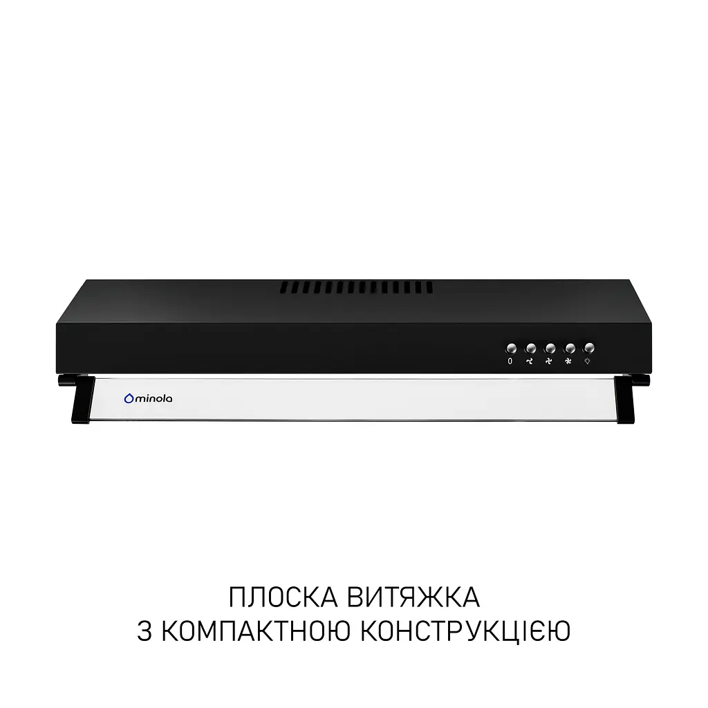 Витяжка плоска Minola HPL 522 BL - фото 2
