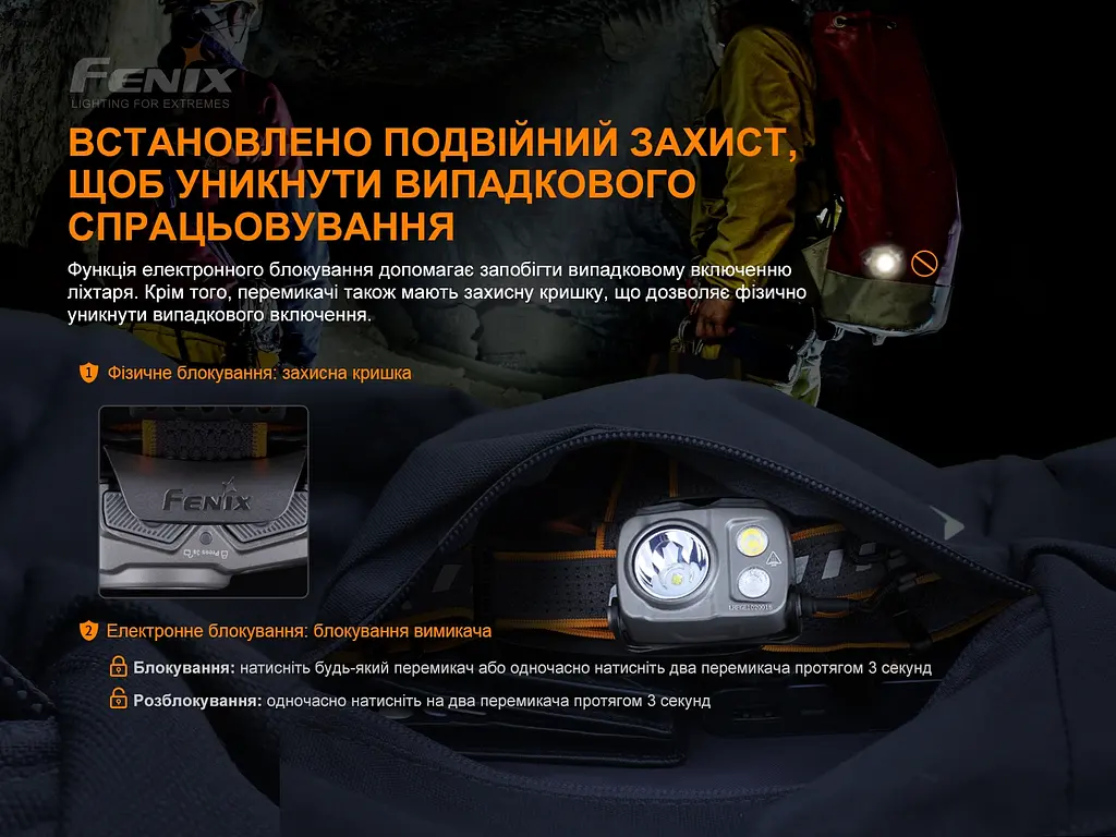 Фонарь налобный Fenix HP25R V2.0 - фото 13