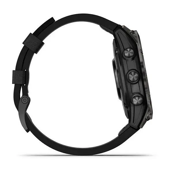 Смарт-часы Garmin Epix Pro 2 Sapphire 47 mm Carbon G. DLC Tit. with B. Leather Band (010-02803-30) - фото 6