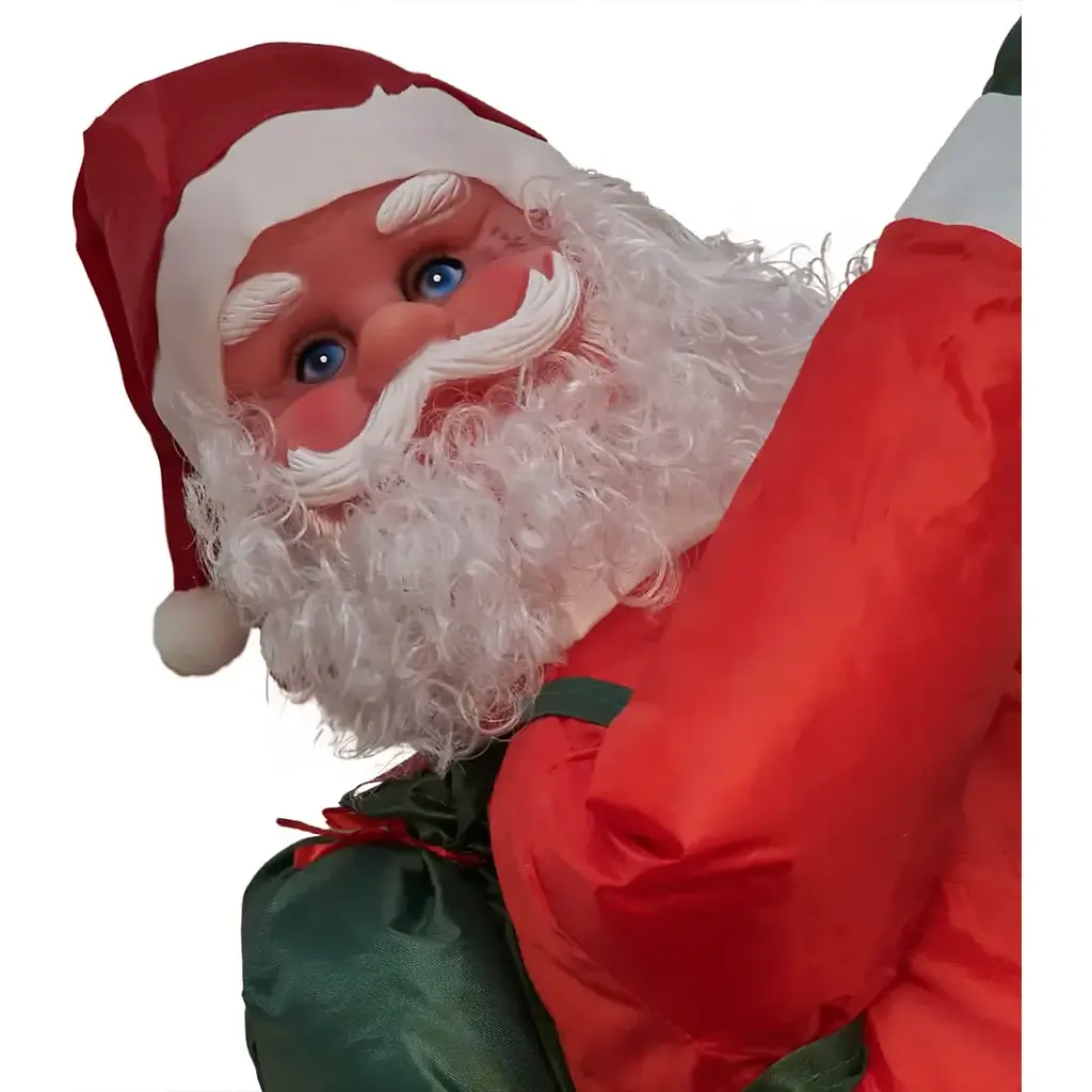 Уличный декор Devilon Дед мороз на качелях 90 см (810276) - фото 3