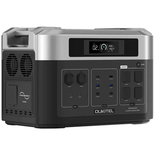 Зарядная станция Oukitel BP2000E 2200Вт + батарея B2000E (4096Вт/ч) EVE LiFePo4 UPS, MPPT - фото 5