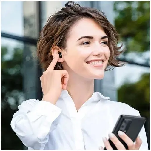 Наушники Baseus Encok WM01 черные блютуз 5.3 стерео в кейсе - фото 8