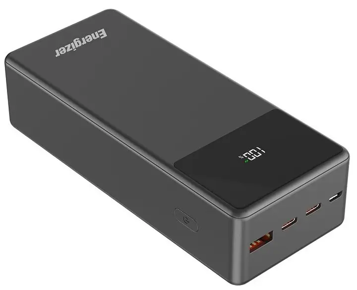 Зовнішній акумулятор Energizer 27000mAh 65W PD QC3.0 LCD display UE27062PQ