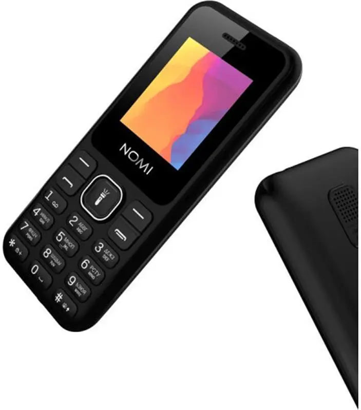 Мобiльний телефон Nomi i1880 Dual Sim Чорний - фото 5