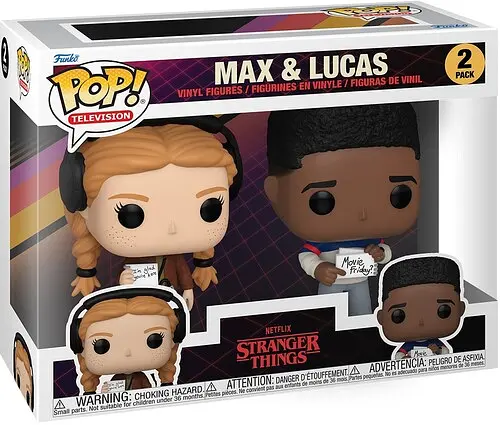 Фігурка Funko Pop Дуже дивні справи Макс і Лукас Stranger Things Max and Lucas 10 см FP ST ML2 - фото 3