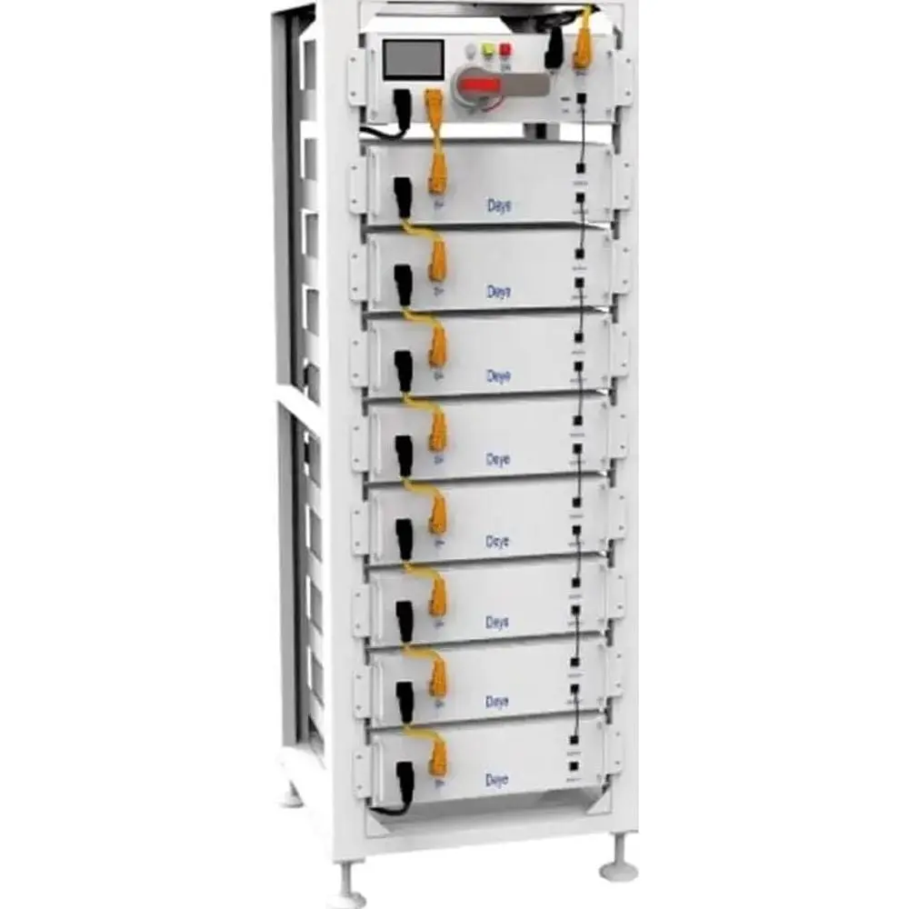 Стійка Deye 3U-LRACK-2G для 8 високовольтних батарей та 1 блоку керування (99-00023445) - фото 2