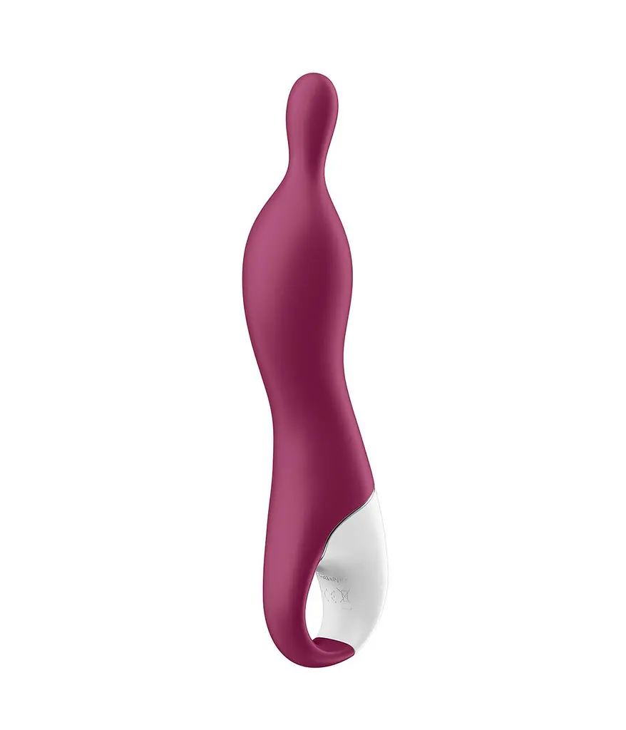 Вібратор Satisfyer A-Mazing 1 21.7 см бордовий - фото 4
