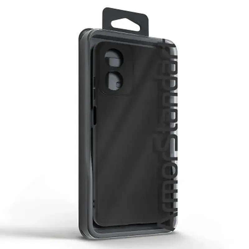 Чохол до мобільного телефона Armorstandart Matte Slim Fit Motorola G04 Camera cover Black (ARM73881) - фото 5