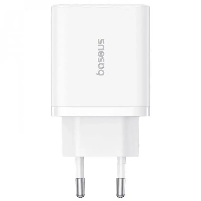 МЗП Cube Pro Fast Charger PD30W+QC3.0 (1USB-A/1C) (P10111404) Moon White Baseus teh0029585 - фото 3