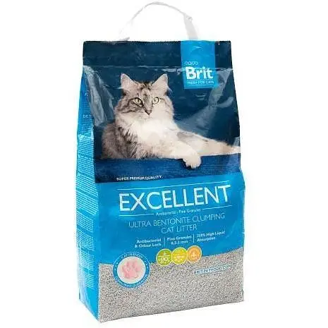 Наповнювач для котячого туалету Brit Fresh Excellent бентонітовий 5 кг - фото 7
