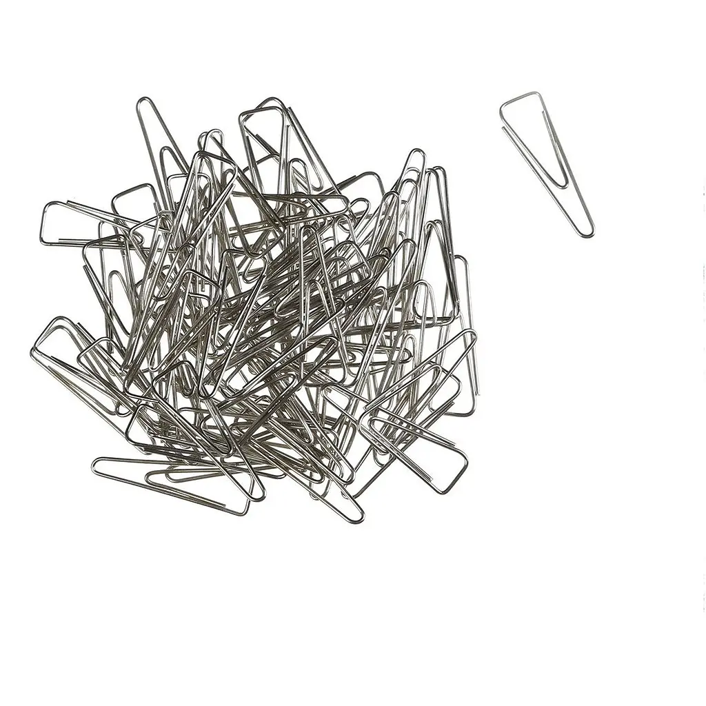 Скрепки никелированные Buromax 31 мм 100 шт. (BM.5019) - фото 2