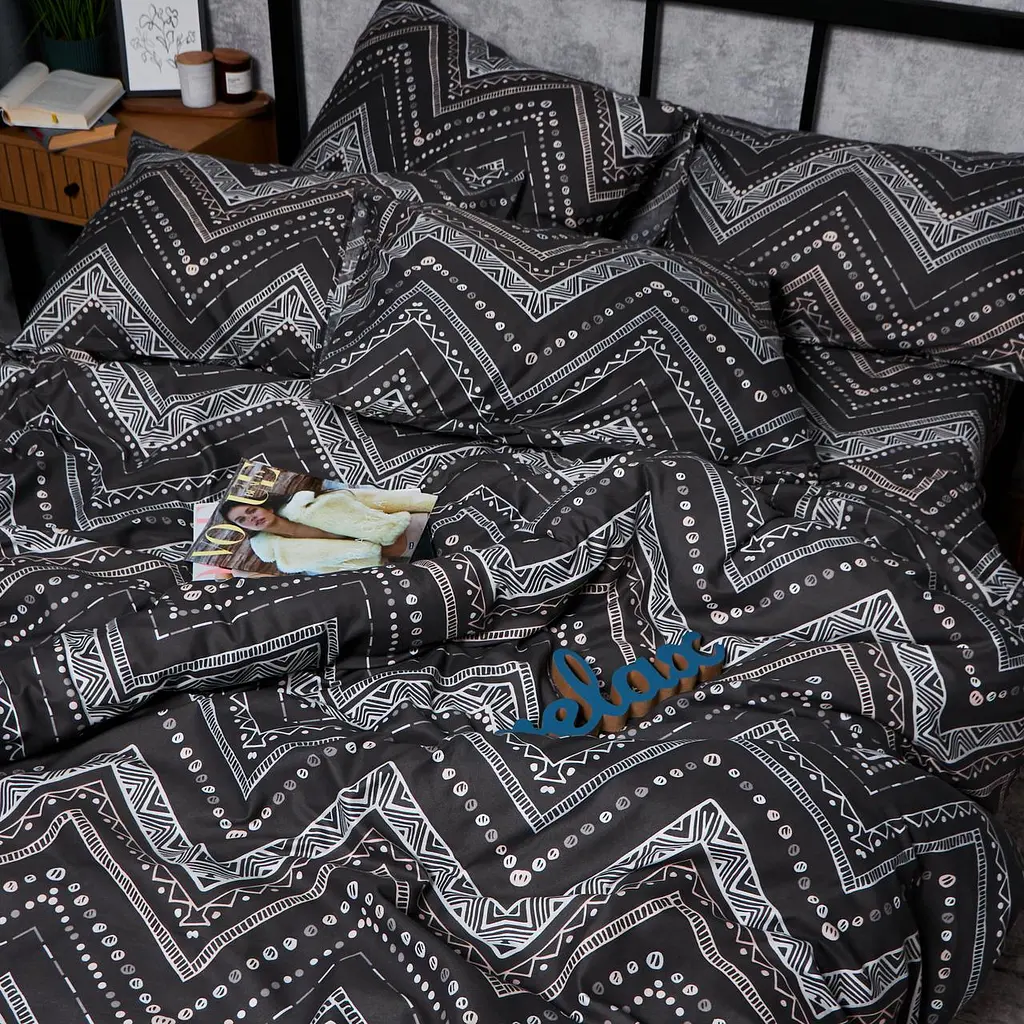 Набор наволочек Moon&Star Мікросатин Premium Geometric Grace 50х70 см 2 шт - фото 3