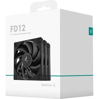 Кулер для корпуса Deepcool FD12-3 IN 1 (R-FD12-BKNPN3-G) - фото 4