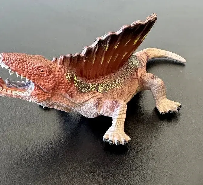 Фігурка динозавра Спинозавр-ящірка коричнева Dino Toys - фото 5