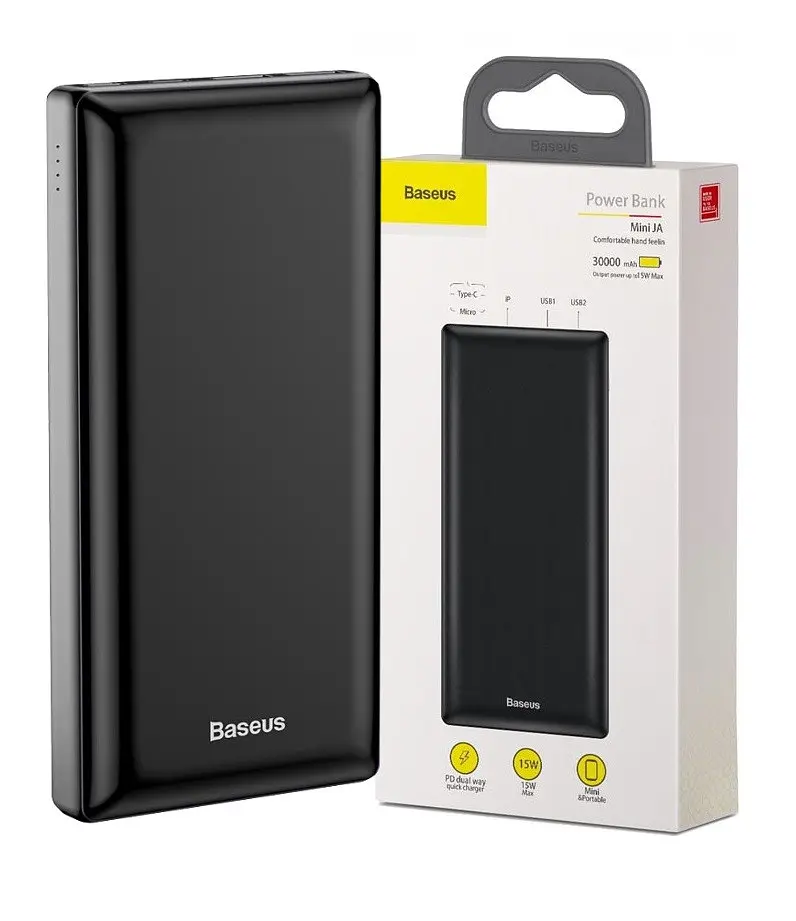 Портативный аккумулятор Baseus 30000mAh Mini Ja PPJAN-C01 - фото 7