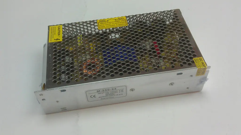 Блок живлення імпульсний 24 В 10 А 240 Вт перфорований - фото 2