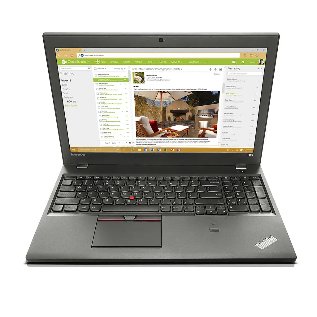 Ноутбук Lenovo Thinkpad T560 (i7-5600u / 16GB / SSD 256GB) Refurbished - фото 5